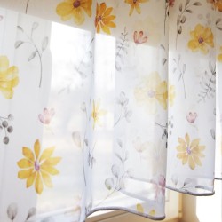 Tulle curtain ROOSI 8029, short