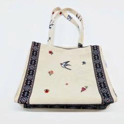 Carrying bag SUMMER, with zipper