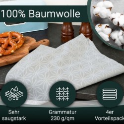 Hand towel MALA, v.910, light grey, set