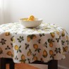 Tablecloth SIDRUNIPUU allover, round