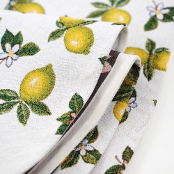 Tablecloth SIDRUNIPUU allover, round