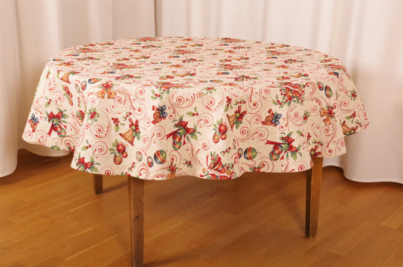 Christmas tablecloth MIRRA, allover