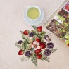 STRAWBERRY tablecloth, rectangular, 140x180