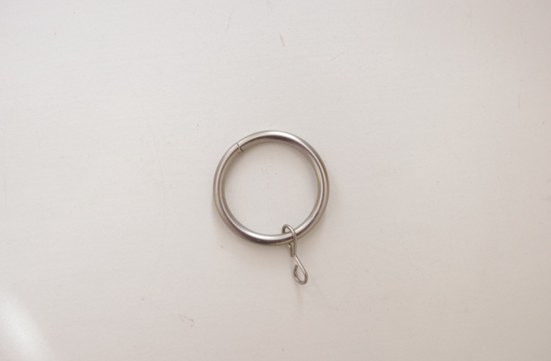 Curtain ring, silver,28mm
