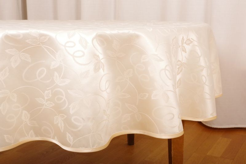 Tablecloth LOIRA, round, various colours