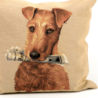 Cushion cover DOG WITH NEWSPAPER