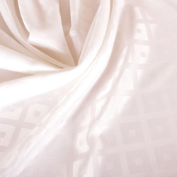 Tablecloth MAINS, round, white