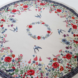 Tablecloth SUMMER round