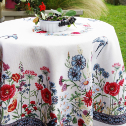 Tablecloth SUMMER round