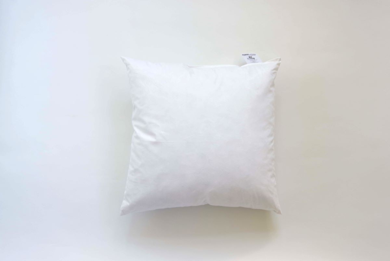 Cushion insert with feather filling