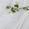 Tablecloth LOOP v.31, white ,rectangular, with Teflon treatment