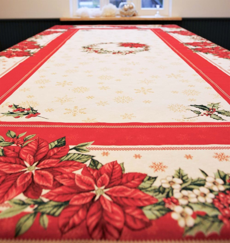 Christmas tablecloth GARLAND