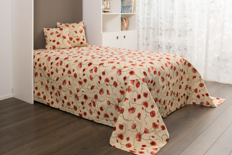 Bedside poppies, bright