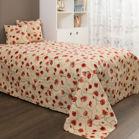 Bedside poppies, bright