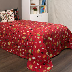 Bed cover ARBOLEDA v.21, red