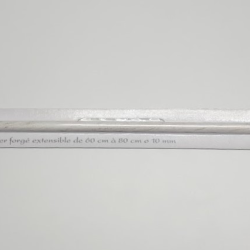 Curtain tube SHEET 60-80cm, thin, for the window