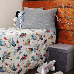 Bed cover BIRDS