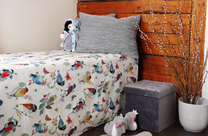 Bedspread LINNUD