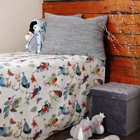 Bed cover BIRDS