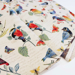 Bed cover BIRDS