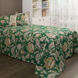 Bedspread BARAHONA V.5, green