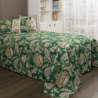 Bed cover BARAHONA V.5, green