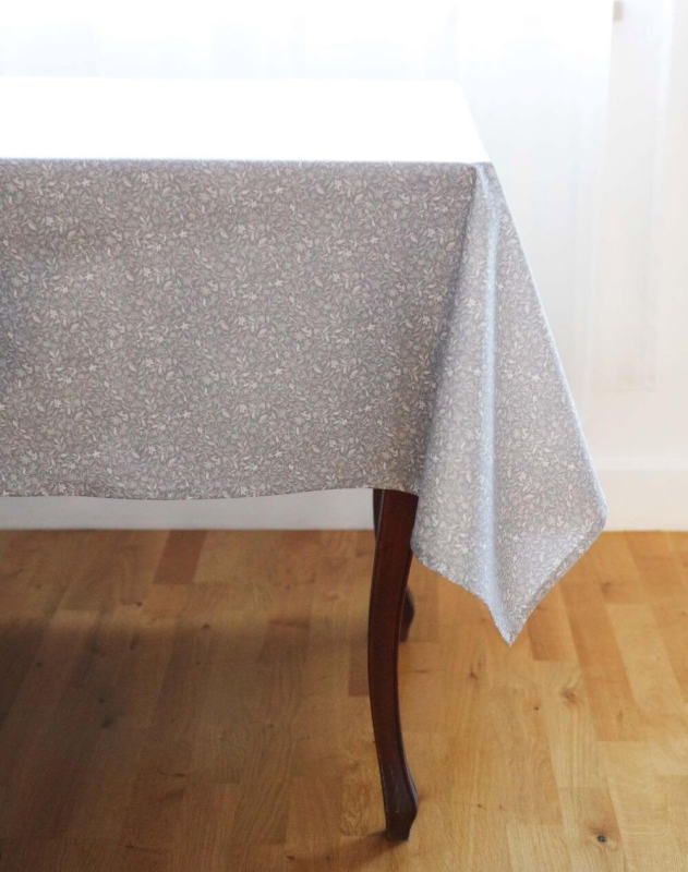 Tablecloth DUK grey v.91, rectangular, with Teflon treatment