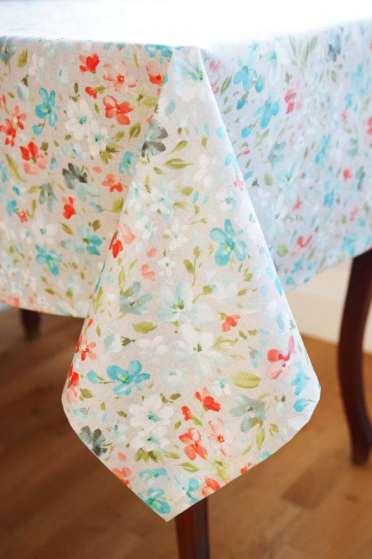 Tablecloth BORD turquoise...