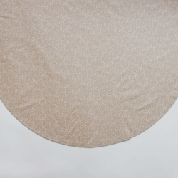 Tablecloth DUK beige v. 33, round, with Teflon treatment