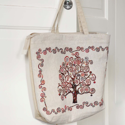 Carrying bag ART, with zipper