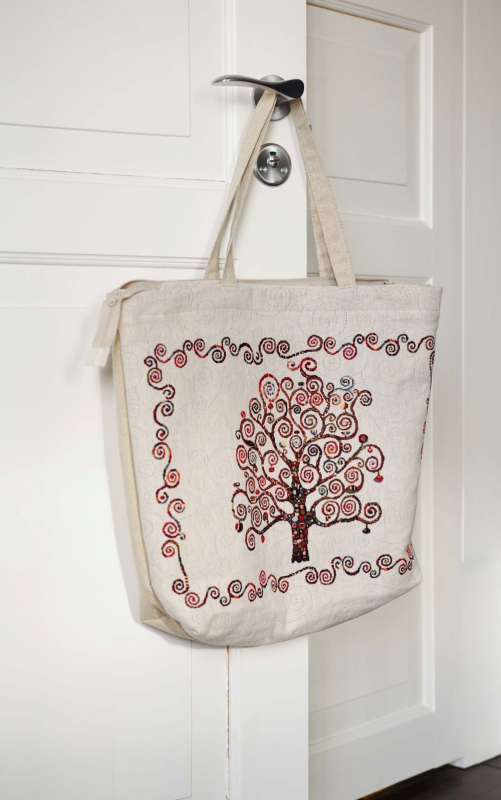 Carrying bag ART, with zipper