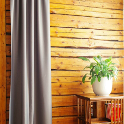 Blackout curtain SATEN v.506, dark gray