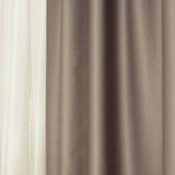 Blackout curtain SATEN v.506, dark gray