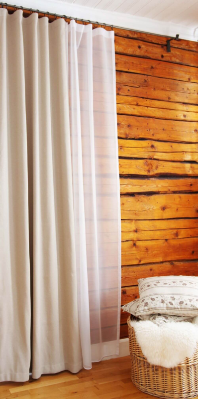 Dimout curtain TRENCH v.66, grey-beige