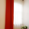 Dimout curtain SATEN v.575, terracotta