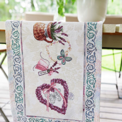 Table runner VIOLET