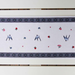 Tablerunner SWALLOWS 100cm