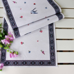 Tablerunner SWALLOWS 100cm