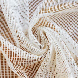 Mesh curtain ALICE v.50, pearl white