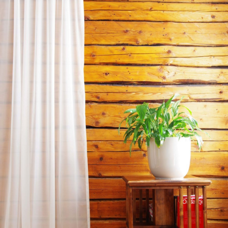 Sheer curtain LAURA 11101, v.24, off-white