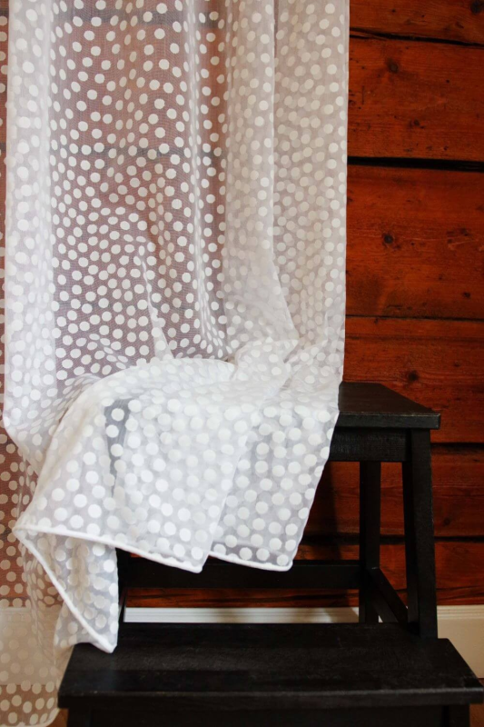 Sheer curtain OLIMPIA v.01, clearance