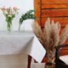 Tablecloth GAR v.304, grey, rectangular, with Teflon treatment
