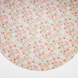 Tablecloth BORD terracotta v.12, round, with Teflon treatment