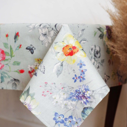 Tablecloth SERVETT gray v.91, square