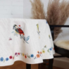 Tablecloth BIRDS round