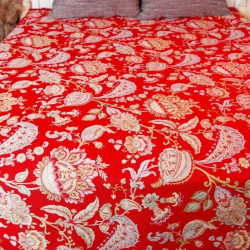 Bed cover BARAHONA V.9, red