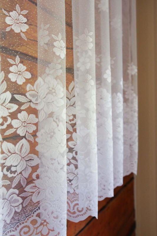 Sheer curtain flower 6635