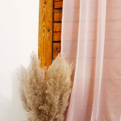 Sheer curtain LAURA 11101 v.01, light pink