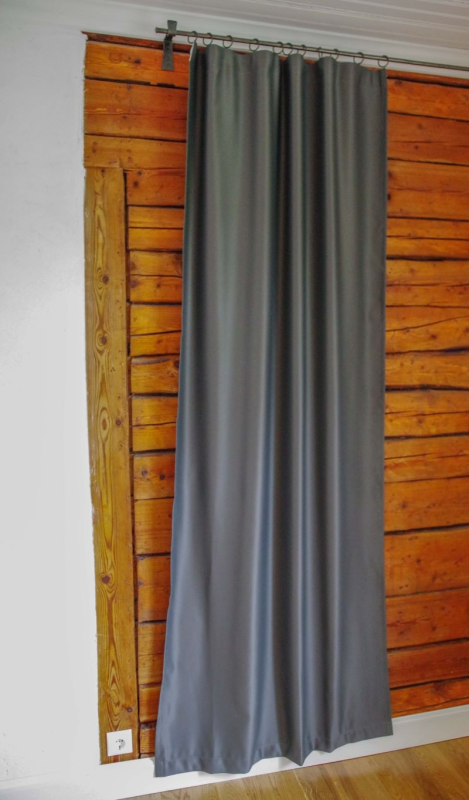 Dimout curtain HYPO v.04, dark grey
