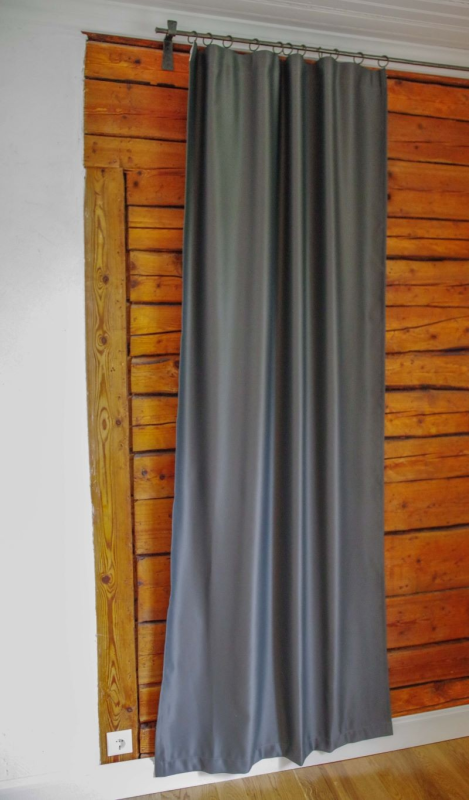 Blackout curtain HYPO v.04, dark gray